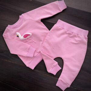 Kostiumėliai su flamingu